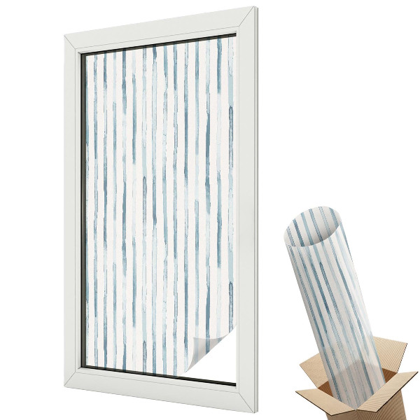 Fólie na okna proti slunci Svislé pruhy