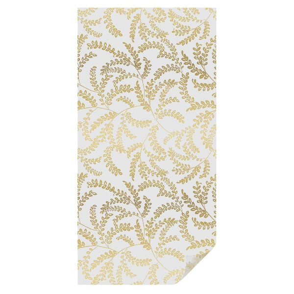 Protipohledová fólie na okna Rostlinný vzor