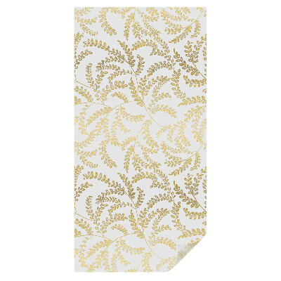 Protipohledová fólie na okna Rostlinný vzor