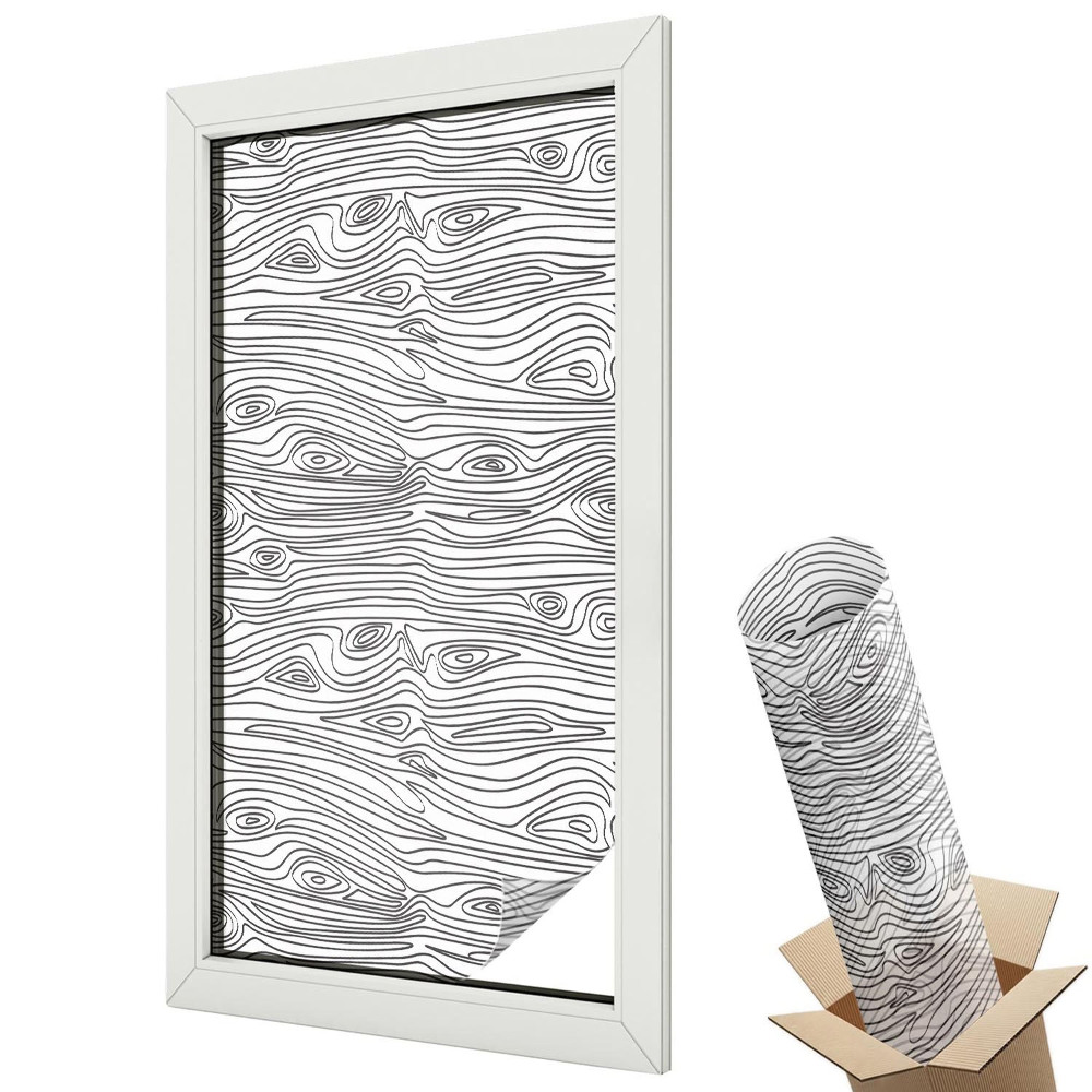 Fólie na okna proti slunci Dřevěné linky