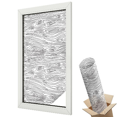 Fólie na okna proti slunci Dřevěné linky