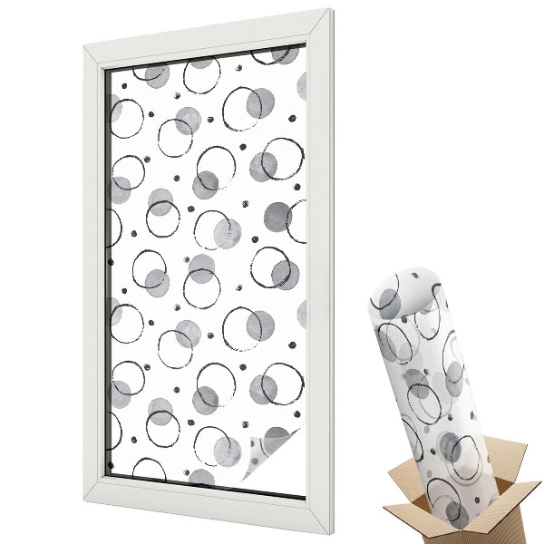 Fólie na okna proti slunci Šedá kola