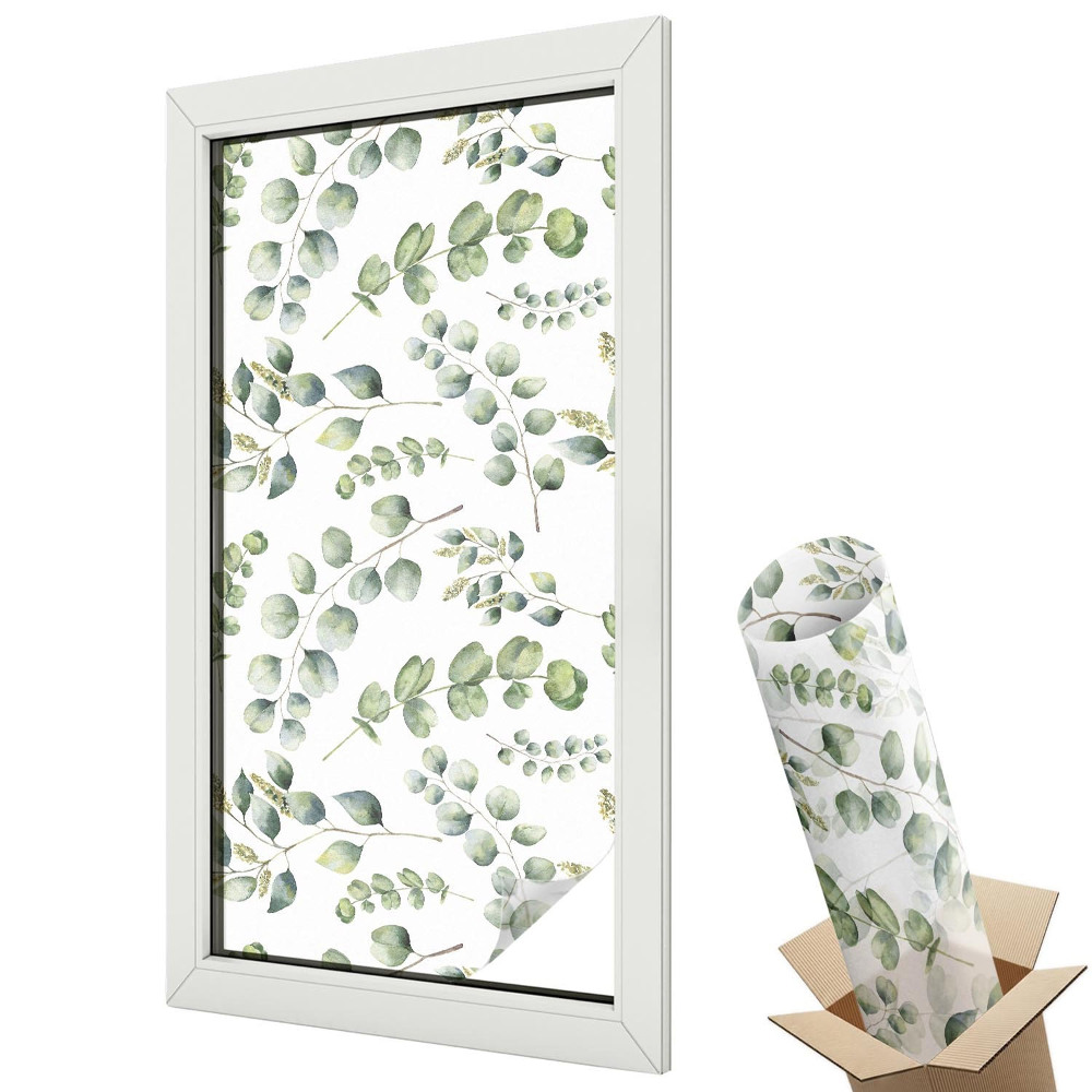 Fólie na okna aby nebylo vidět dovnitř Botanické listy