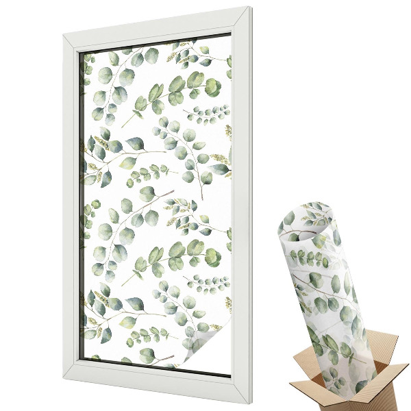 Fólie na okna aby nebylo vidět dovnitř Botanické listy