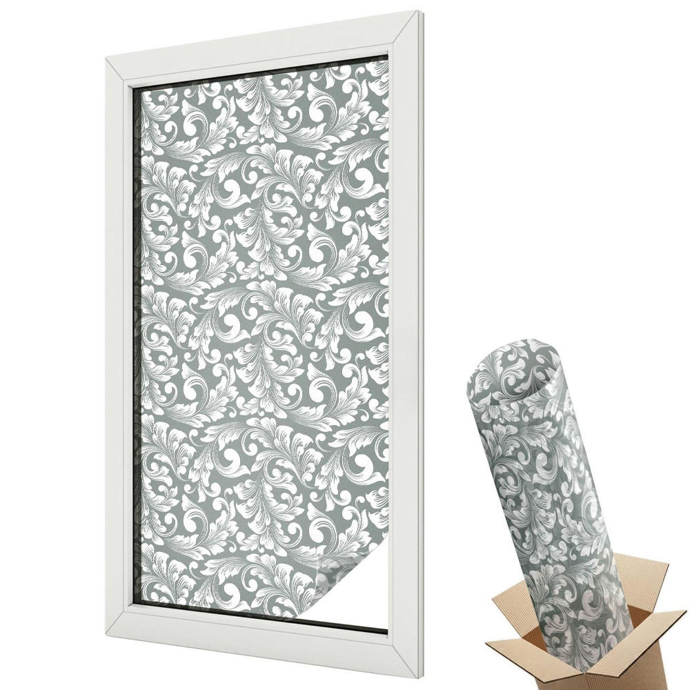 Fólie na okna aby nebylo vidět dovnitř Listnatá elegance