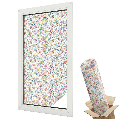 Fólie na okna aby nebylo vidět dovnitř Barevná exotika