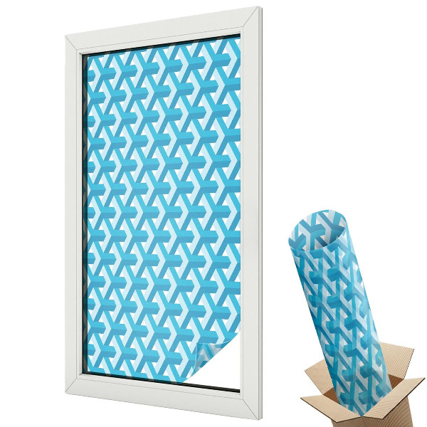 Okenní fólie Geometrické kostky