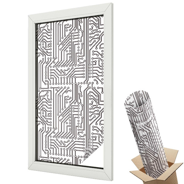 Protipohledová fólie na okna Technické téma