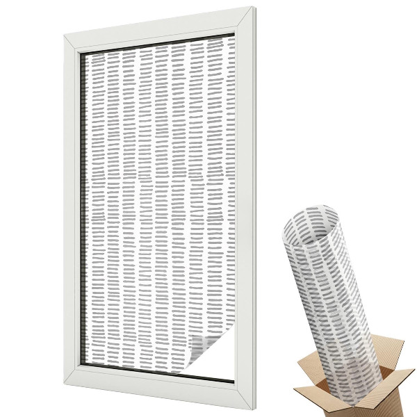 Protipohledová fólie na okna Minimalistické linie