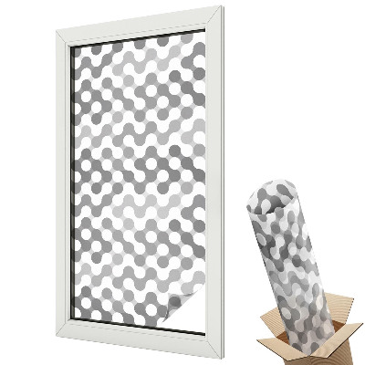 Fólie na okna proti slunci Geometrie vln