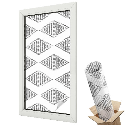 Okenní fólie Geometrické diamanty