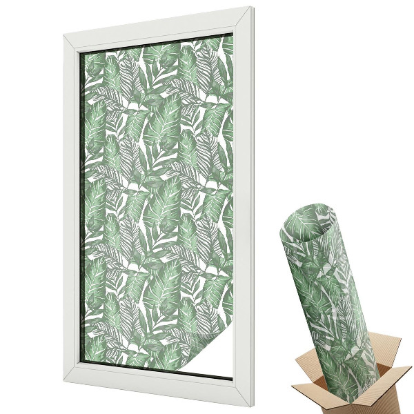 Fólie na okna aby nebylo vidět dovnitř Zelená harmonie