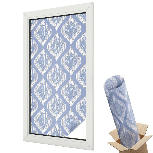 Protipohledová fólie na okna Etnické diamanty