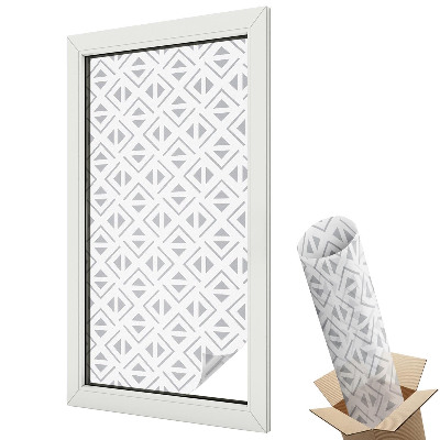 Fólie na okna aby nebylo vidět dovnitř Geometrický vzor