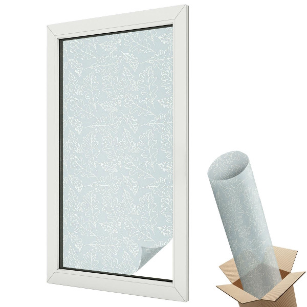 Fólie na okna proti slunci Dubové listy