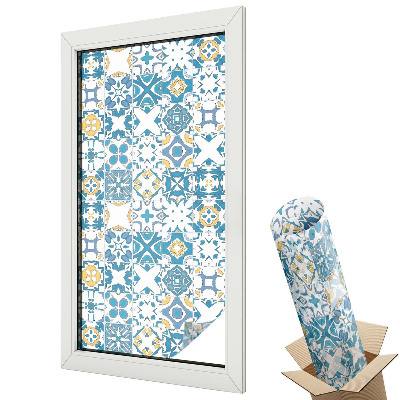 Fólie na okna aby nebylo vidět dovnitř Mozaikové vzory