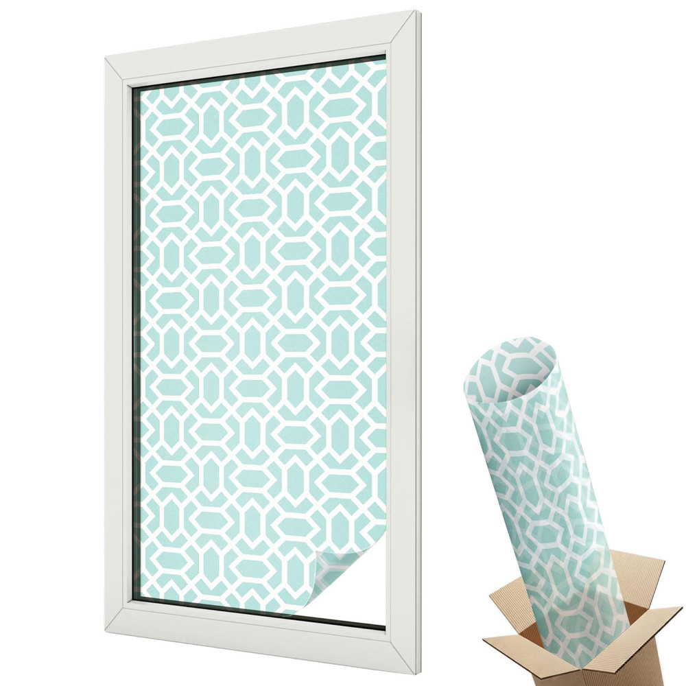 Fólie na okna proti slunci Geometrické vzory