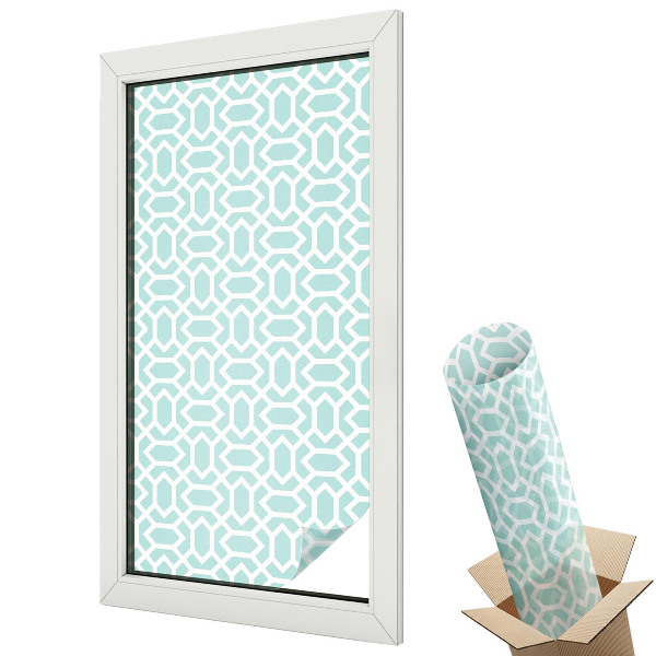 Fólie na okna proti slunci Geometrické vzory