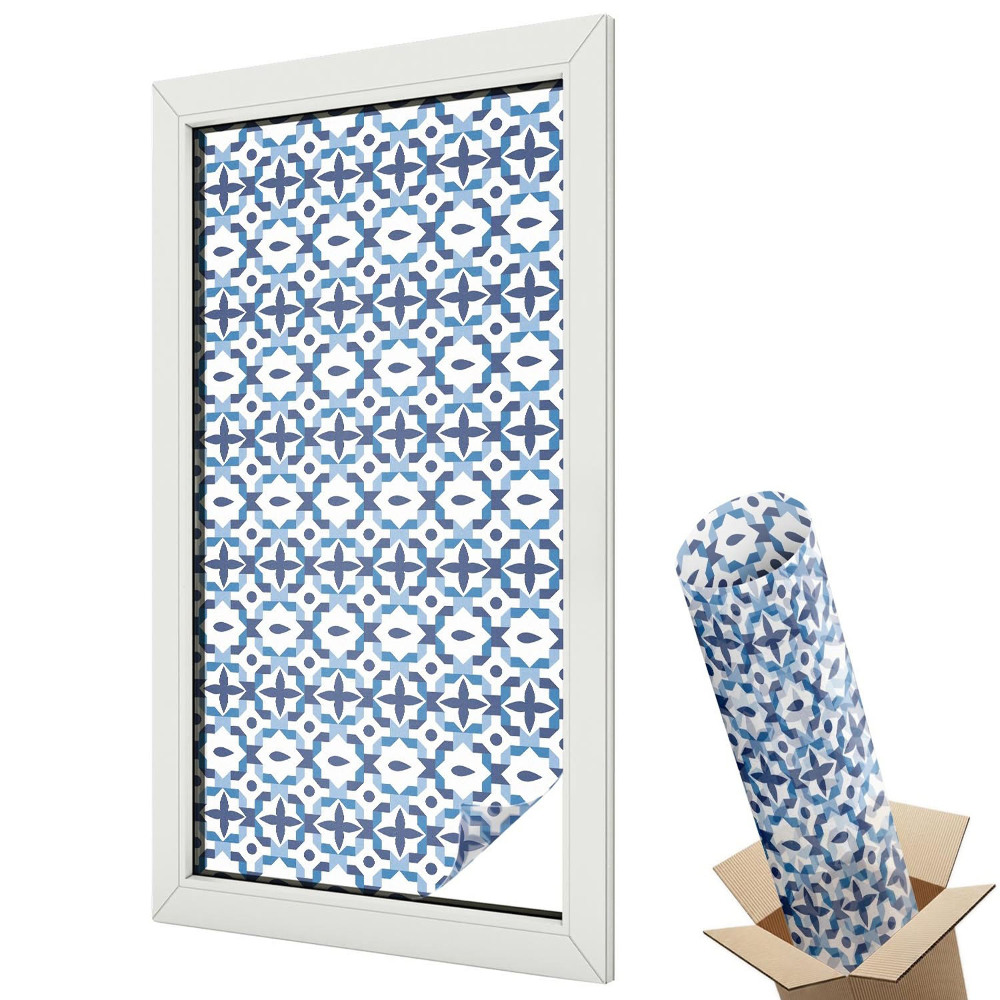 Fólie na okna aby nebylo vidět dovnitř Harmonický vzor