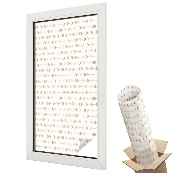 Fólie na okna proti slunci Vzor šipky