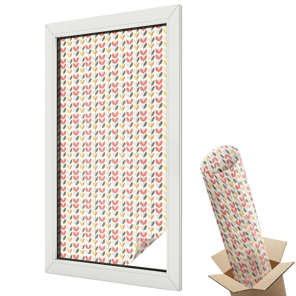 Okenní fólie Retro listy