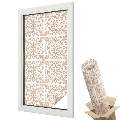 Fólie na okna aby nebylo vidět dovnitř Klasická ozdoba