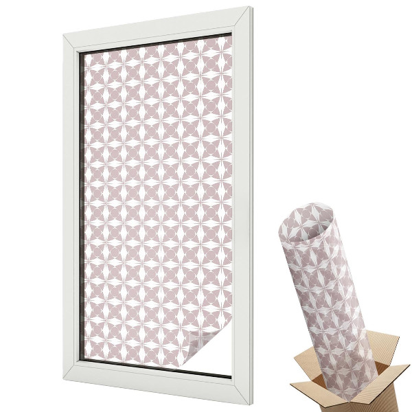 Fólie na okna aby nebylo vidět dovnitř Geometrie harmonie