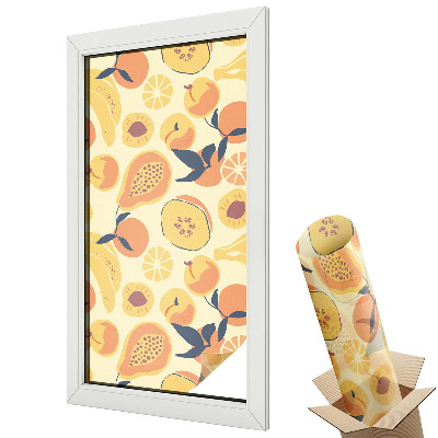 Fólie na okna proti slunci Šťavnaté ovoce