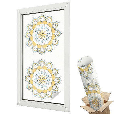 Okenní fólie Barevné mandaly