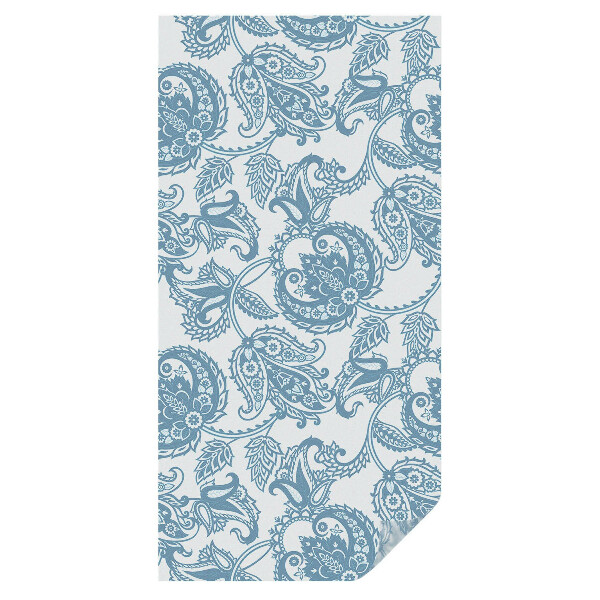 Fólie na okna proti slunci Modré ozdoby