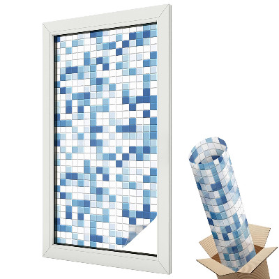 Okenní fólie Hra s dlaždicemi