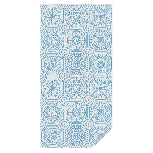 Fólie na okna proti slunci Modré dlaždice