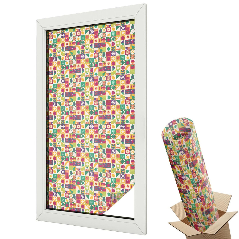 Okenní fólie Barevná abstrakce