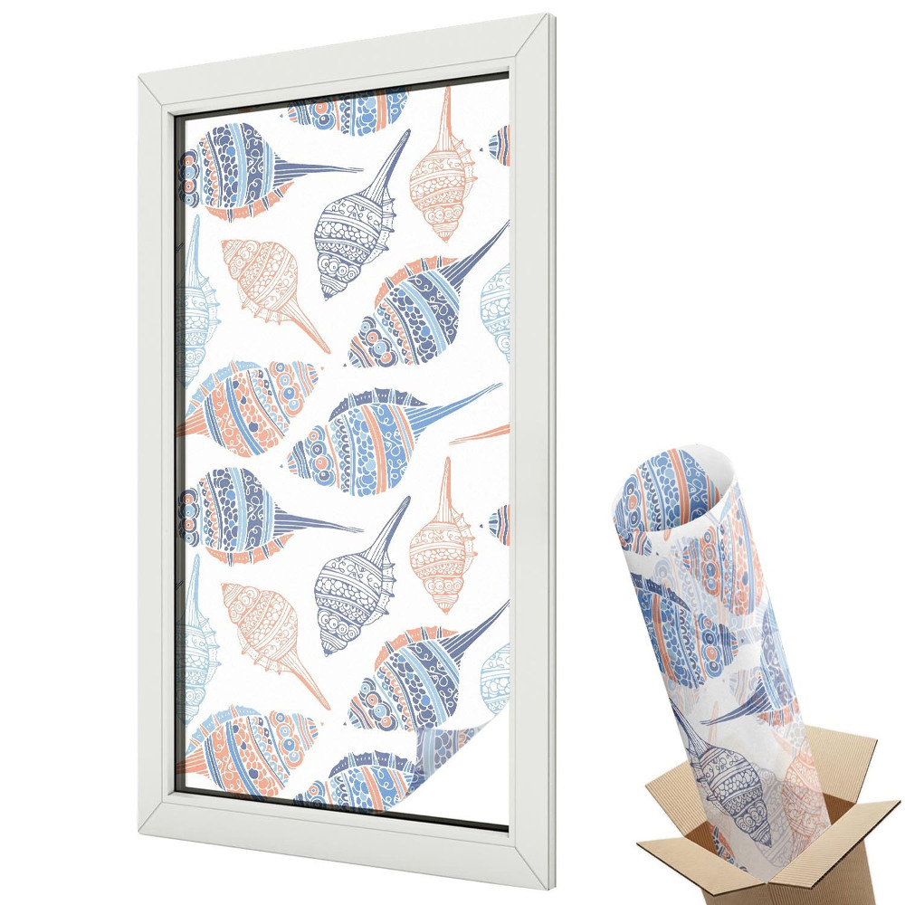 Fólie na okna aby nebylo vidět dovnitř Mořské mušle