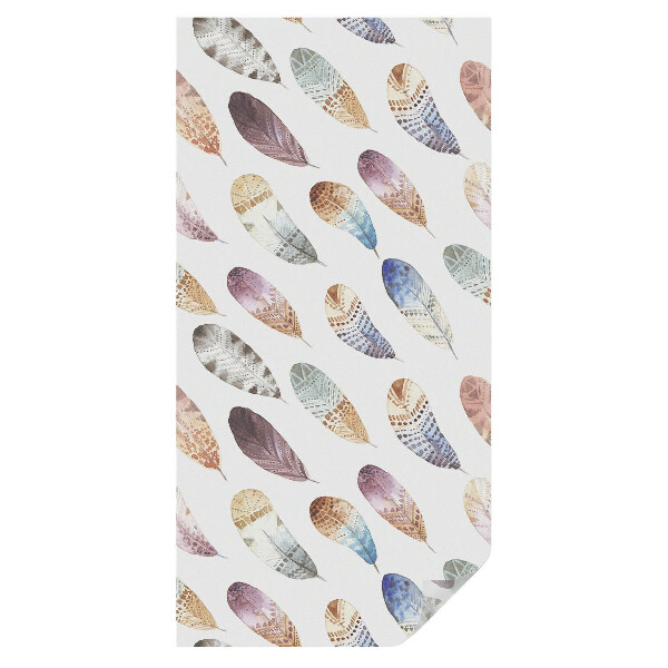 Protipohledová fólie na okna Boho peří