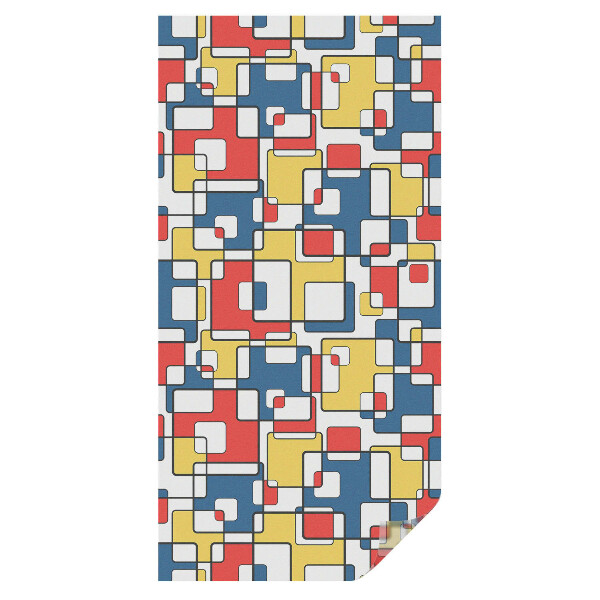 Fólie na okna proti slunci Geometrické tvary