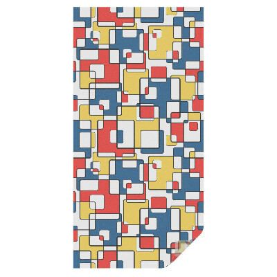 Fólie na okna proti slunci Geometrické tvary