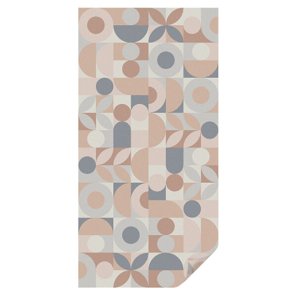 Protipohledová fólie na okna Abstraktní mozaika