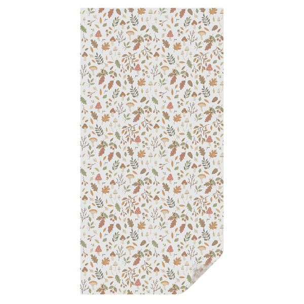 Protipohledová fólie na okna Podzimní vzory