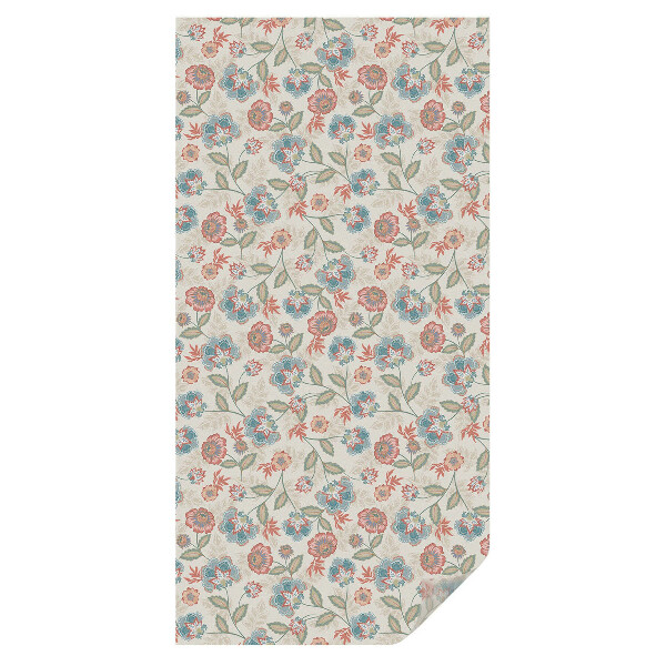 Protipohledová fólie na okna Květinový vzor