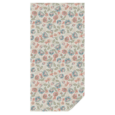 Protipohledová fólie na okna Květinový vzor