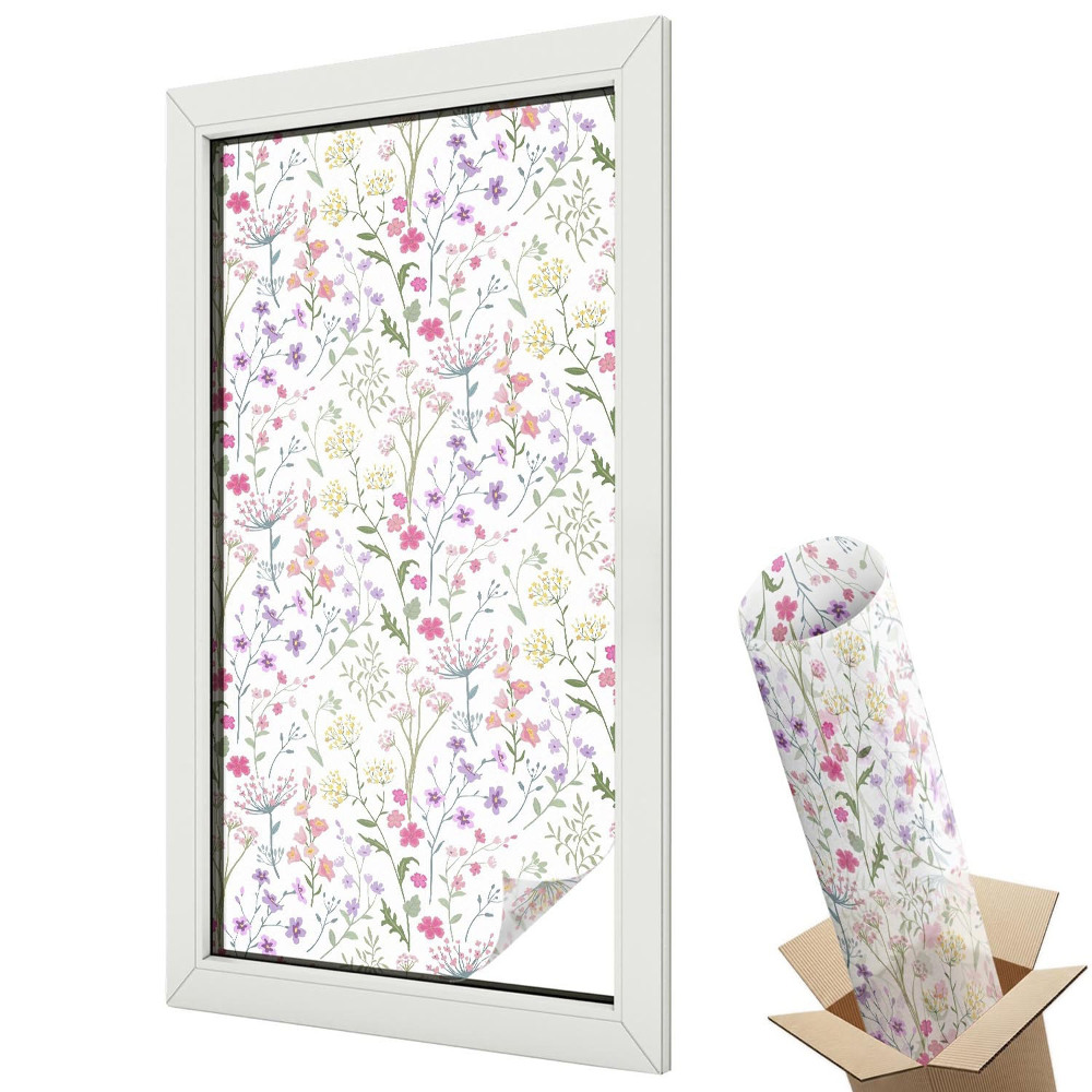 Okenní fólie Květnatá louka