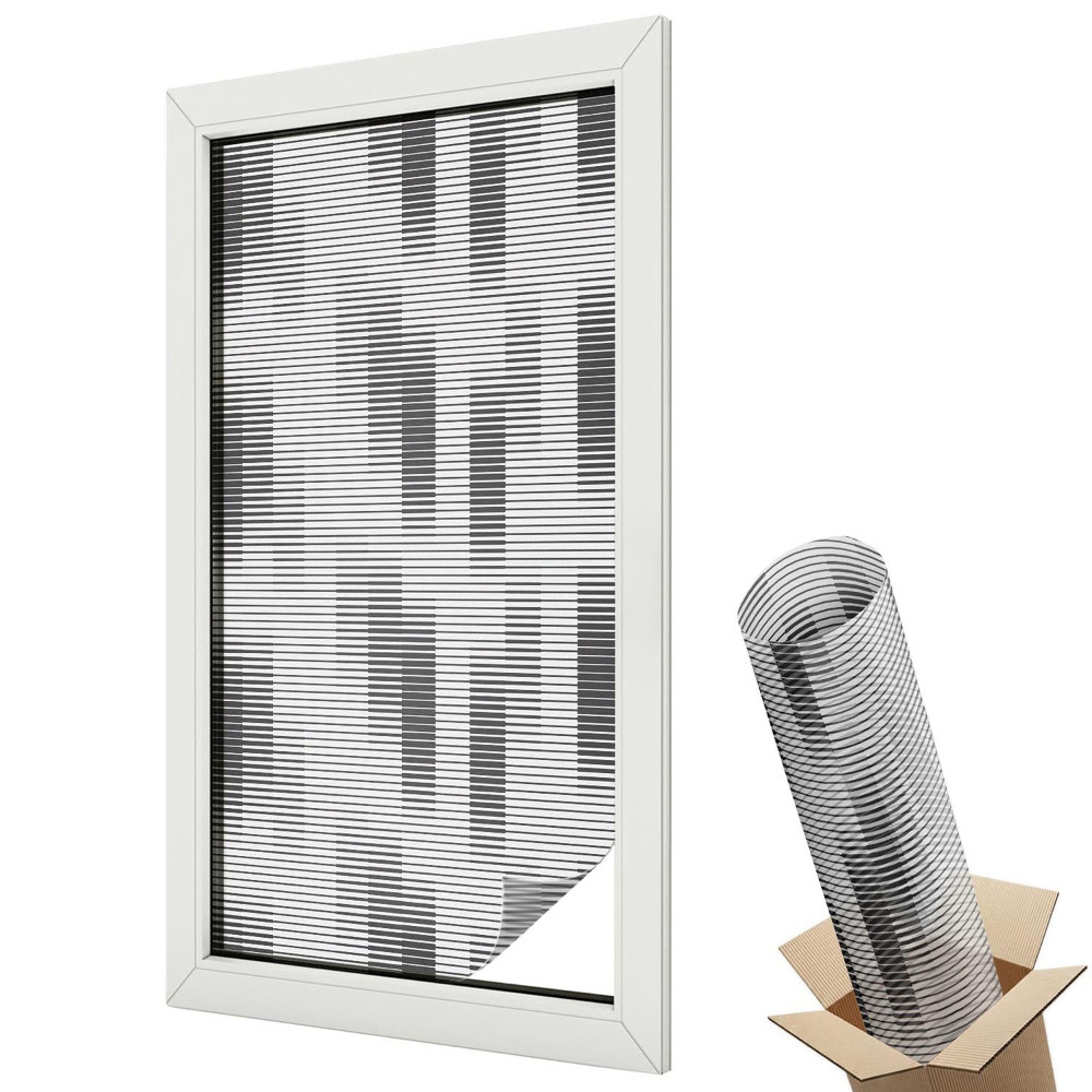 Okenní fólie Grafická mřížka