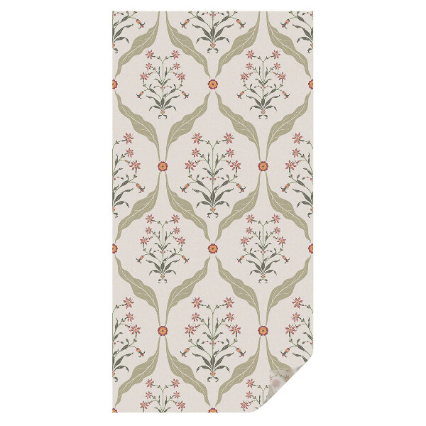 Protipohledová fólie na okna Květinový vzor