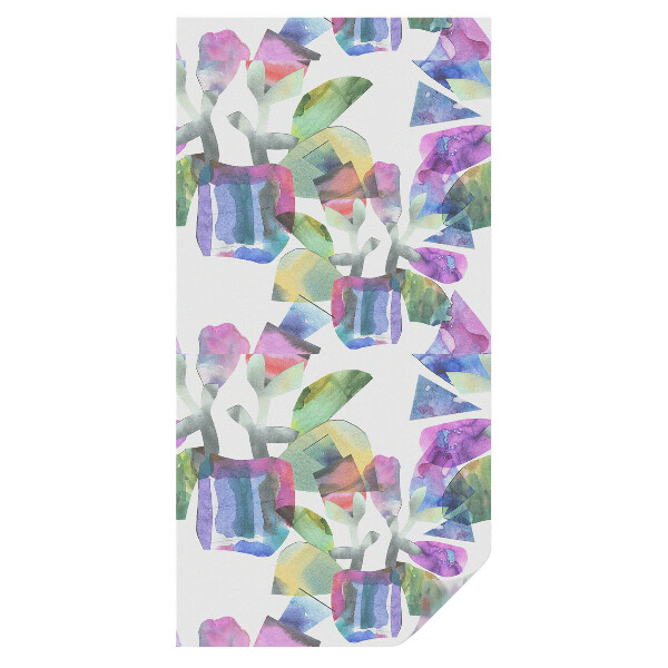 Fólie na okna proti slunci Barevná abstrakce