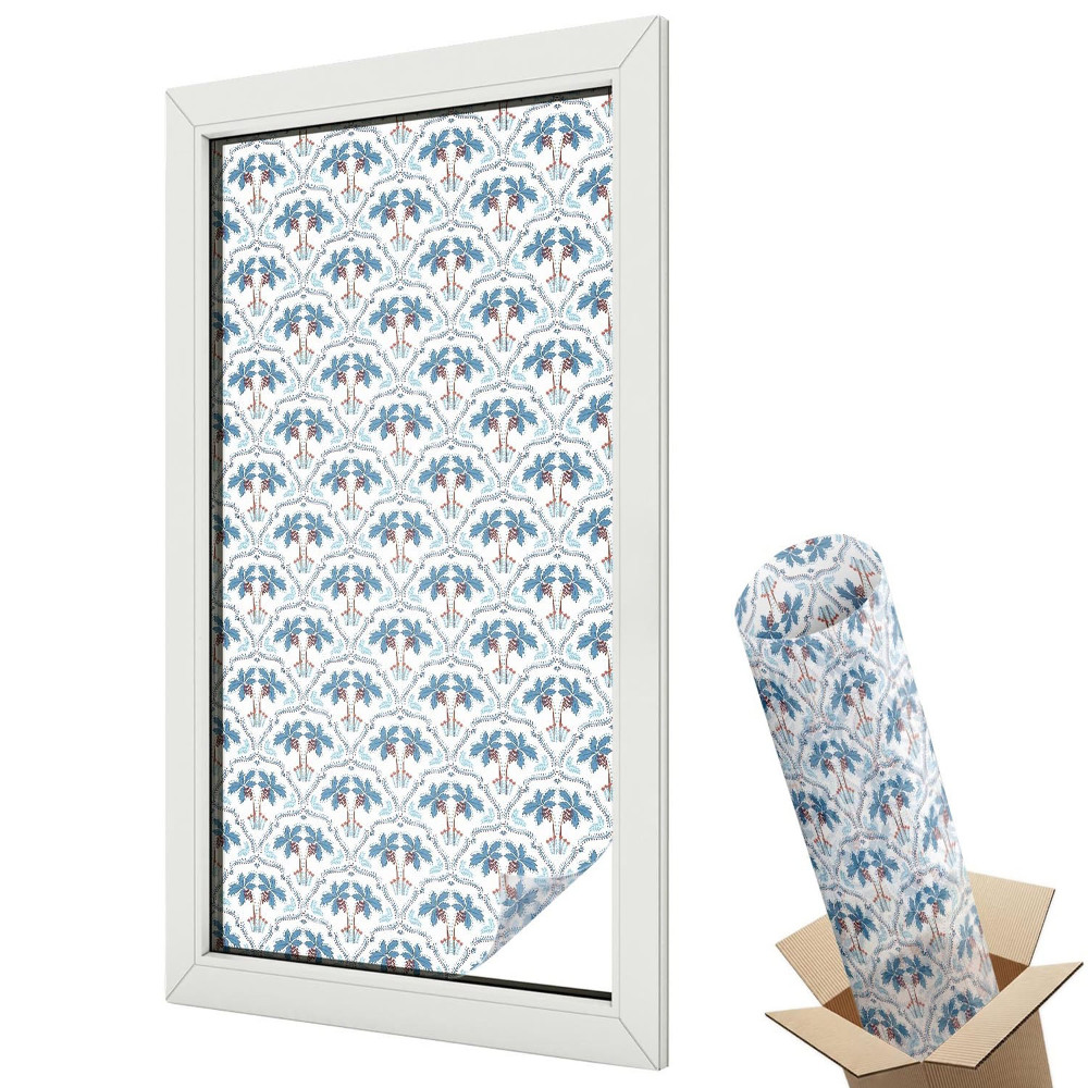 Fólie na okna aby nebylo vidět dovnitř Modré palmy