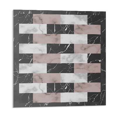 Samolepící podlahové čtverce Vzor mramorové dlaždice