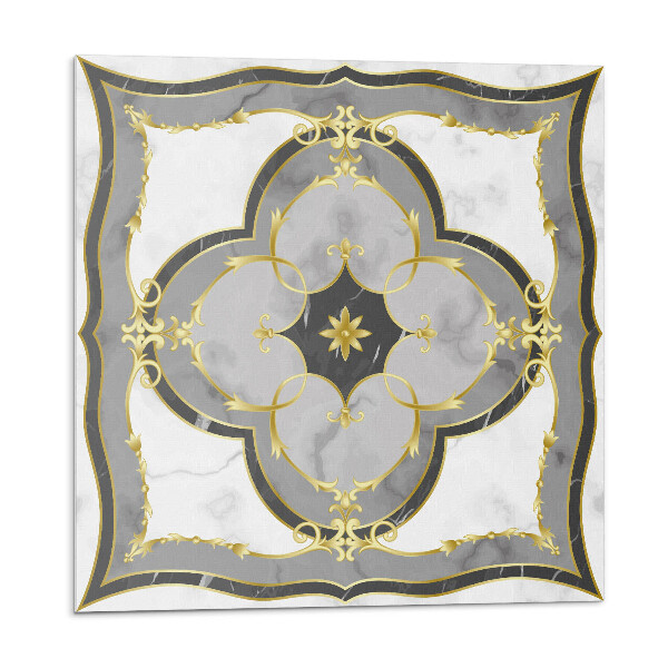 Samolepící podlahové čtverce Elegantní vzor s ornamenty