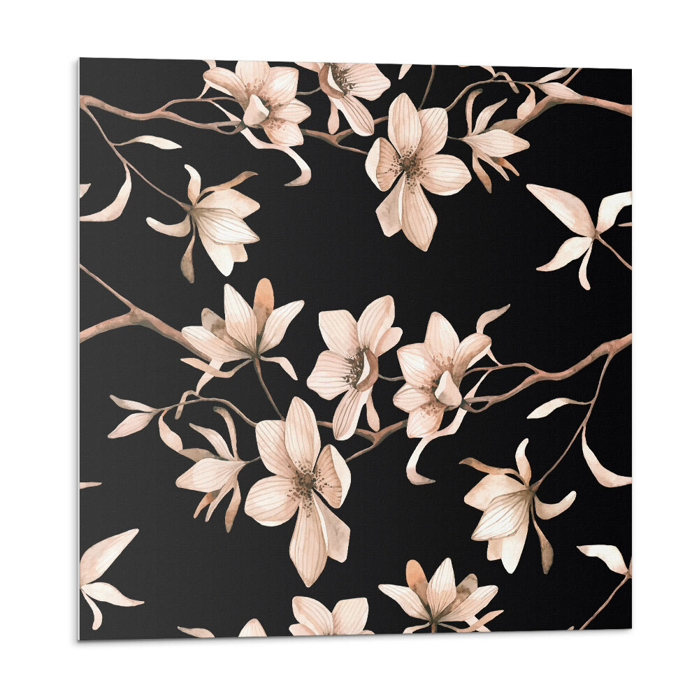 Pvc obklady Květinový vzor na pozadí