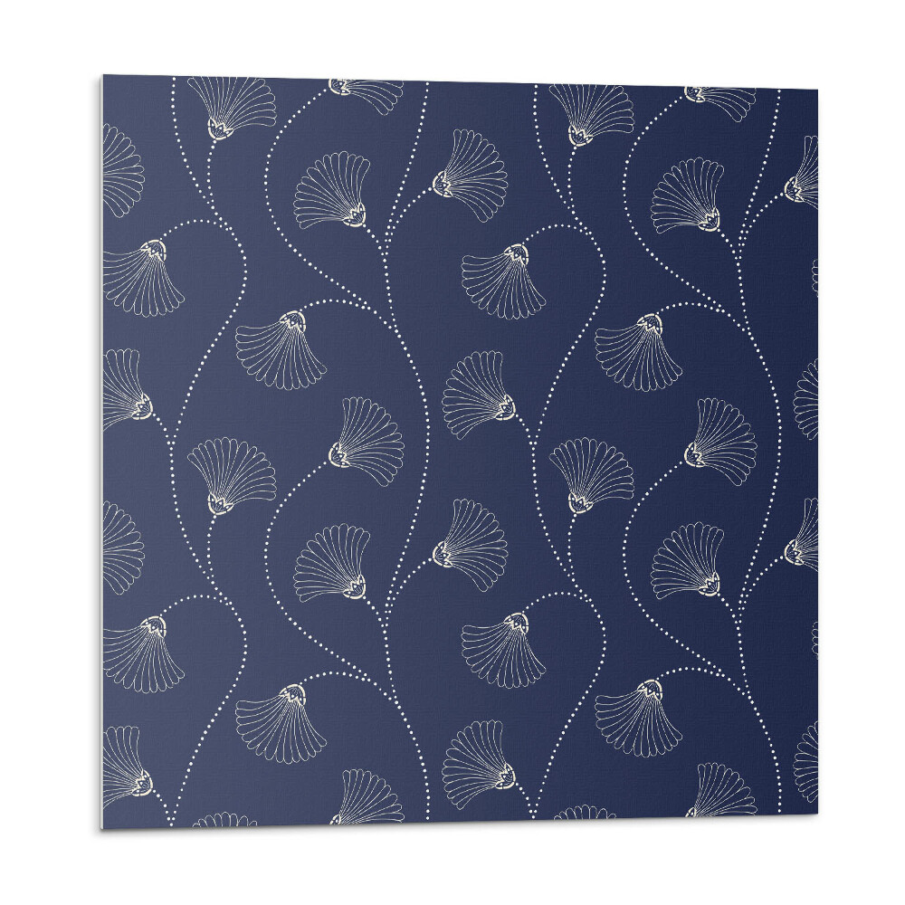 Pvc obklady Květinový vzor v řadě